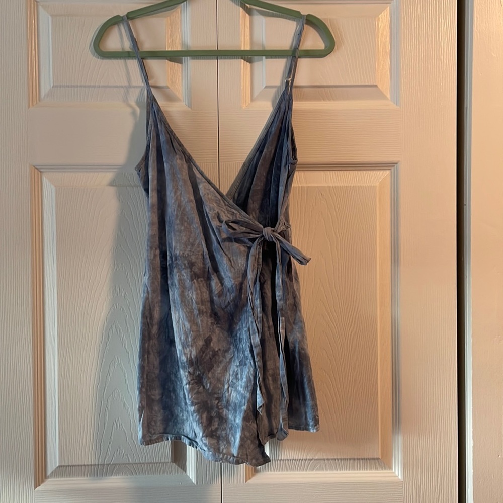 Style Rack chambray style romper